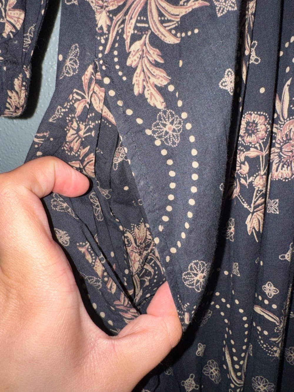 NWT Free People Golden Hour Maxi Dress Size Large Boho MSRP $168 - Picture 15 of 16